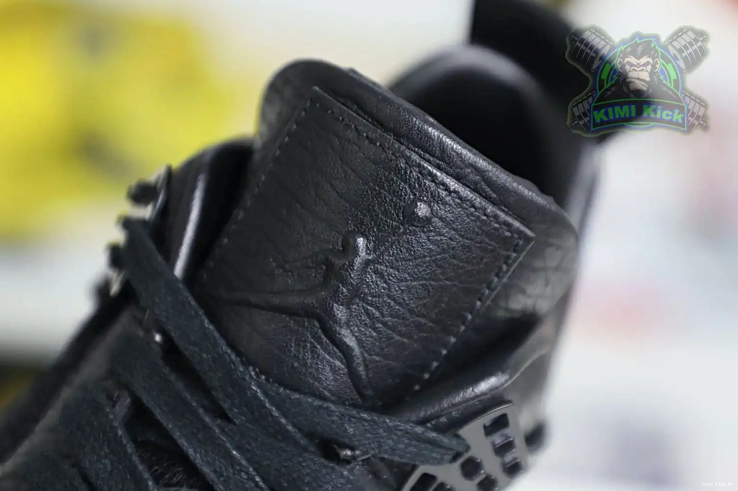 black retro Jordan Kimikick Air 4 ponyhair Jordan 0815